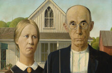 Grant Wood, «American Gothic»