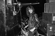 Η τραγουδίστρια Patti Smith