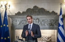 Ο πρωθυπουργός Κυριάκος Μητσοτάκης 