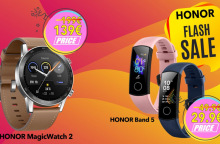 ΗΟΝΟR: Μέχρι 14 Οκτωβρίου τα smartwatch, τα activity trackers και τα νεανικά smartphones της εταιρίας στις πιο χαμηλές τιμές.