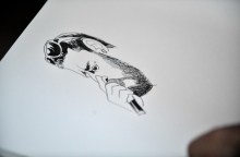 Σκίτσο του Παύλου Φύσσα