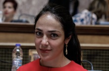 Η υφυπουργός Εργασίας και Κοινωνικών Υποθέσεων, Δόμνα Μιχαηλίδου