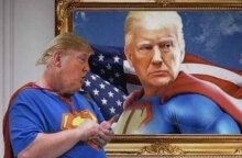 Ο Ντόναλντ Τραμπ ως... Superman σε καυστική ανάρτηση στο Twitter