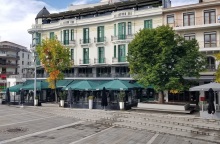 Άδειοι δρόμοι κατά το lockdown στην Κοζάνη