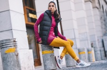 Η αθλήτρια Μάρα Ράπτη στην καμπάνια της adidas