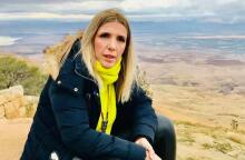 Η δημοσιογράφος Ρένα Κουβελιώτη 