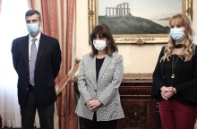 Η Κατερίνα Σακελλαροπούλου