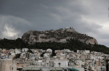 Βροχή στην Αθήνα