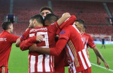 Οι παίκτες του Ολυμπιακού