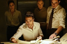 Οι Peter Prager, Hannes Wegener, Elyas M'Barek, Pia Stutzenstein στην ταινία «Υπόθεση Κολίνι»