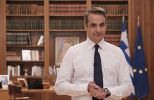 Ο πρωθυπουργός Κυριάκος Μητσοτάκης 