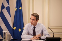 Ο Έλληνας πρωθυπουργός Κυριάκος Μητσοτάκης