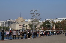 ΘΕΣΣΑΛΟΝΙΚΗ - ΔΩΡΕΑΝ RAPID TEST ΑΠΟ ΚΛΙΜΑΚΙΟ ΤΟΥ ΕΟΔΥ ΣΤΗ ΝΕΑ ΠΑΡΑΛΙΑ - ΤΕΡΑΣΤΙΕΣ ΟΥΡΕΣ ΠΟΛΙΤΩΝ