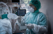 Εικόνα από την Εντατική στο νοσοκομείο «Σωτηρία»