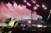 Πυροτεχνήματα στο Σίδνεϊ της Αυστραλίας
