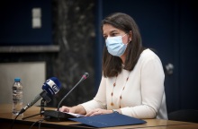 Η υπουργός Παιδείας, Νίκη Κεραμέως