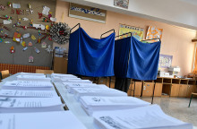  Στιγμιότυπο από εκλογική διακδικασία σε εκλογικό τμήμα της Αθήνας 