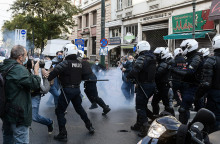 ΑΘΗΝΑ - ΕΠΕΙΣΟΔΙΑ ΜΕΤΑΞΥ ΜΕΛΩΝ ΤΟΥ ΠΑΜΕ ΚΑΙ ΤΗΣ ΑΣΤΥΝΟΜΙΑΣ