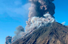 Εξερράγη το ηφαίστειο Στρομπόλι στην Ιταλίαι