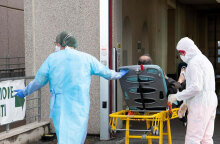 Εισαγωγή ασθενούς με κορωνοϊό σε νοσοκομείο στη Ρώμη