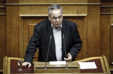 Ο αντιπρόεδρος της Βουλής, Γιώργος Λαμπρούλης