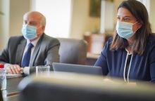 Η υπουργός Παιδείας, Νίκη Κεραμέως