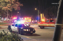 Περιπολικό, πυροσβεστικό όχημα και ασθενοφόρο στον τόπο τροχαίου δυστυχήματος (ΦΩΤΟ ΑΡΧΕΙΟΥ)