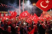 Εικόνα από την απόπειρα πραξικοπήματος στην Τουρκία