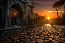 Ρώμη: Η Αψίδα του Κωνσταντίνου στην Αρχαία Αγορά