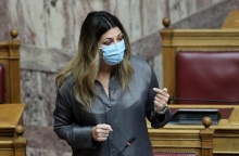 Η υφυπουργός Παιδείας, Σοφία Ζαχαράκη