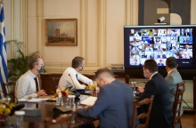 Συνεδρίαση του Υπουργικού Συμβουλίου μέσω τηλεδιάσκεψης