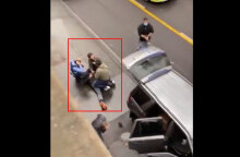 Πεσμένος στην άσφαλτο με χειροπέδες στα χέρια ο οδηγός του οχήματος που παρέσυρε και σκότωσε πεζούς στη γερμανική πόλη Τρίερ