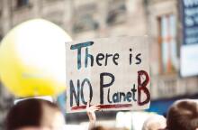 Μήνυμα κατά της κλιματικής αλλαγής 