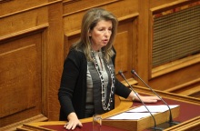 Η πρώην βουλευτής της Νέας Δημοκρατίας, Ευγενία Τσουμάνη - Σπέντζα