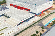 Γηπεδικές εγκαταστάσεις για το Παγκόσμιο Πρωτάθλημα Κλειστού Στίβου στην πόλη Ναντζίνγκ