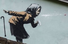 Το νέο έργο του Banksy στο Μπρίστολ
