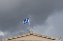 Σημαία της Ελλάδας στη Βουλή