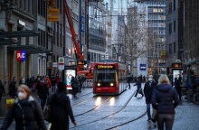 Πολίτες σε δρόμο της Γερμανίας