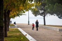 Στιγμιότυπο από το lockdown στη Θεσσαλονίκη