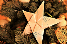 Διαδικτυακό εικαστικό εργαστήρι από το ΠΙΟΠ: Xάρτινα στολίδια