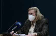 H πρόεδρος της Εθνικής Επιτροπής Εμβολιασμών, Μαρία Θεοδωρίδου