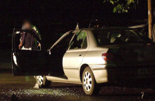 Δολοφονία δημοσιογράφου στην Ποντγκόριτσα (Μαυροβούνιο) - Τα σπασμένα τζάμια σε αυτοκίνητο μετά τους πυροβολισμούς