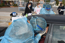 Drive through testing για κορωνοϊό στην Αργολίδα από κλιμάκιο του ΕΟΔΥ