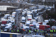 Γαλλοβρετανικά σύνορα - Φορτηγά