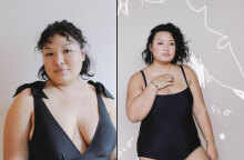 Plus size μοντέλο με μαγιό στη διαφορετική καμπάνια «Real Girls» της εταιρείας Float Swimwear