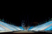 Πρόβες και τα γυρίσματα του βιντεοκλίπ της επετείου των 200 χρόνων μετά την Επανάσταση στο Καλλιμάρμαρο