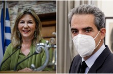 Οι νέοι υφυπουργοί Παιδείας, Ζέττα Μακρή και Άγγελος Συρίγος