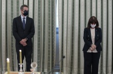 Ορκωμοσία μελών της κυβέρνησης με την παρουσία Σακελλαροπούλου- Μητσοτάκη