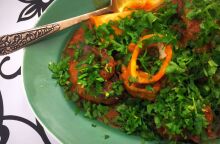 Osso buco με ριζότο μιλανέζε