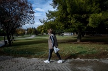 Στιγμιότυπο από το lockdown στην Αθήνα 